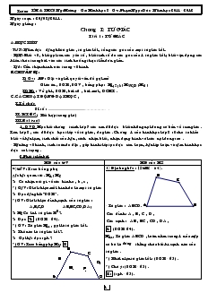 Giáo án Hình học 8 Trường TH & THCS Nga Hoàng