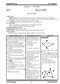 Gíao án Hình học 8 Trường THCS Thuận Tiến