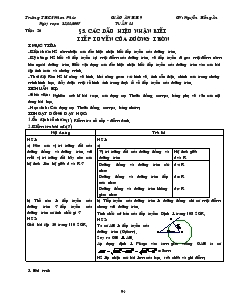 Giáo án Hình học 9 năm học 2008- 2009 Tiết 26 Các dấu hiệu nhận biết tiếp tuyến của đường tròn