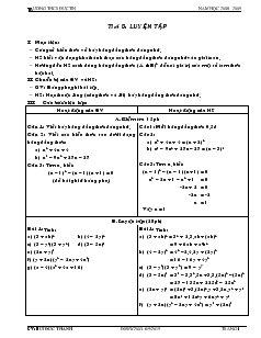 Giáo án Hình học lớp 8 (chi tiết) - Trường THCS Đức Tín