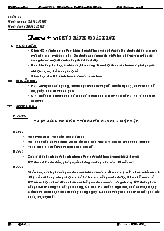 Giáo án Hình học lớp 8 (chi tiết) - Tuần 28