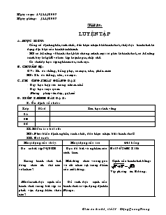 Giáo án Hình học lớp 8 (chuẩn) -  Tiết 21: Luyện tập