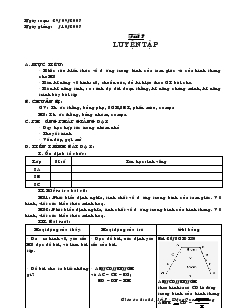 Giáo án Hình học lớp 8 (chuẩn) -  Tiết 7: Luyện tập