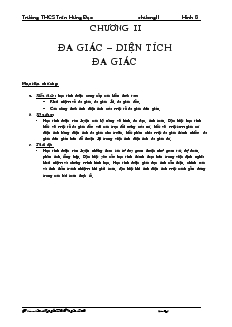 Giáo án môn Hình học 8 (chi tiết) - Tiết 26 đến tiết 33