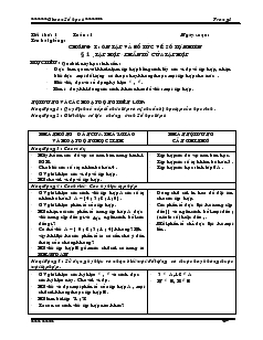 Giáo án Toán học 6 (trọn bộ)