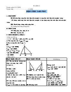 Giáo án Toán hoc 8 (chi tiết) - Diện tích tam giác