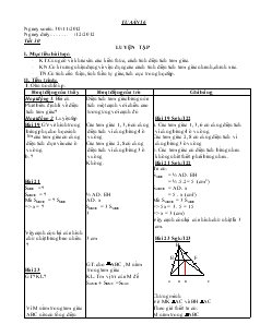 Giáo án Toán hoc 8 (chi tiết) - Tiết 30: Luyện tập