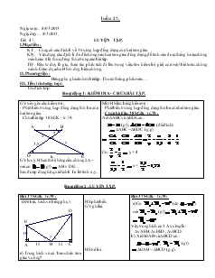 Giáo án Toán hoc 8 (chi tiết) - Tuần 27