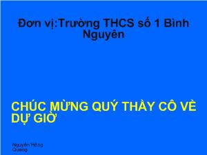 Tiết 14: Ôn tập chương I: Hệ thức lượng trong tam giác vuông