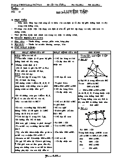 Tiết 23: Luyện tập