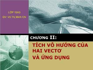 Bài giảng Hình học 10 Bài 1 Giá trị lượng giác của một góc bất kỳ từ 0 đến 180