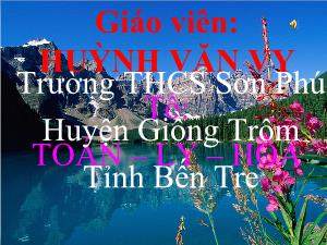 Bài giảng Hình học 8 Tiết 60 Bài 4 Hình lăng trụ đứng