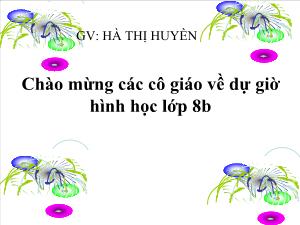 Bài giảng Hình học lớp 8 Tiết 45 Trường hợp đồng dạng thứ hai