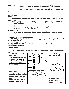 Giáo án Hình học 10 Tiết 14,15 Giá trị lượng giác của một góc bất kỳ từ 0 đến 180