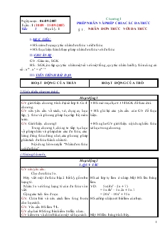 Giáo án Hình học 8 ban cơ bản năm học 2007- 2008