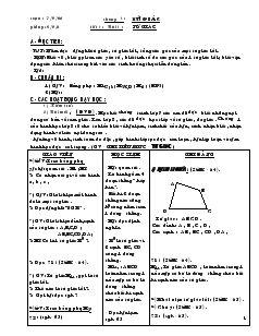 Giáo án Hình học 8 năm học 2006- 2007