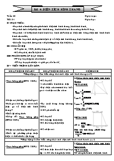 Giáo án Hình học 8 năm học 2008- 2009 Tiết 33 Bài 4 Diện tích hình thang