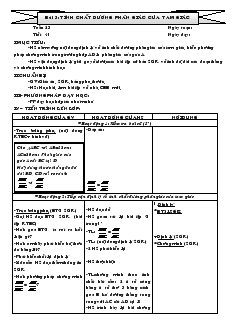 Giáo án Hình học 8 năm học 2008- 2009 Tiết 41 Bài 3 Tính chất đường phân giác của tam giác