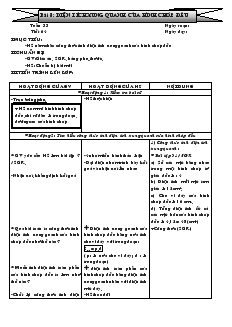 Giáo án Hình học 8 năm học 2008- 2009 Tiết 64 Bài 8 Diện tích xung quanh của hình chóp đều