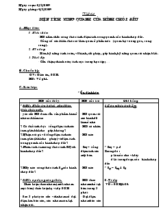 Giáo án Hình học 8 năm học 2011- 2012 Tiết 64 Diện tích xung quanh của hình chóp đều