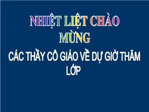 Giáo án Hình học 8 Tiết 41 Khái niệm hai tam giác đồng dạng