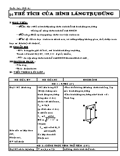 Giáo án Hình học 8 từ tuần 34 đến tuần 37