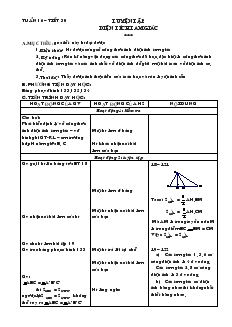 Giáo án Hình học 8 Tuần 16 Tiết 30 Luyện tập diện tích tam giác