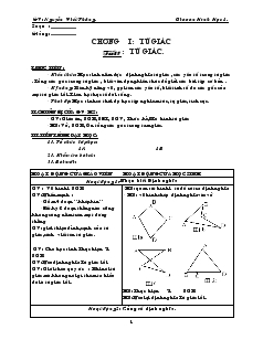 Giáo án Hình học 8