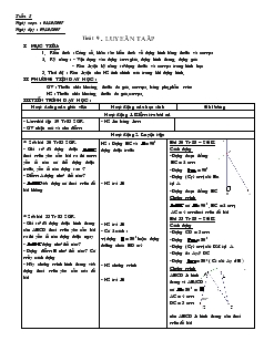 Giáo án Hình học năm học 2007- 2008 tuần 5