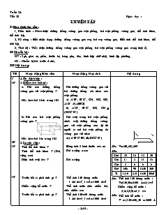 Giáo án môn Hình học lớp 8 - Tiết 58: Luyện tập