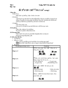 Giáo án Tự chọn toán 10 Bài tập ôn chương I (bổ sung)