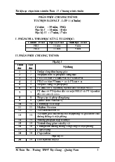 Tài liệu tự chọn bám sát môn Toán 11- Chương trình chuẩn