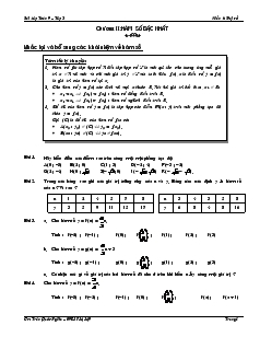 Bài tập Toán 9 chương 2