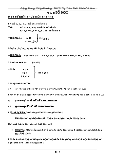 Giáo án bồi dưỡng học sinh giỏi môn Số học - Trường THCS Thị Trấn Thới Bình - Cà Mau