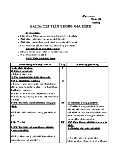 Giáo án Công nghệ lớp 6 Tuần 32 năm học 2008- 2009