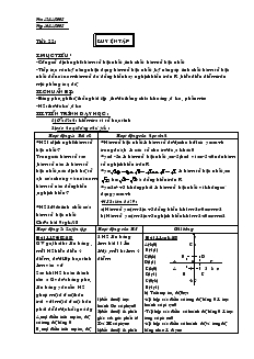 Giáo án Đại số 9 năm học 2006- 2007 - Tiết 22 : Luyện tập