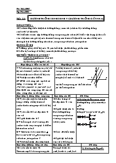 Giáo án Đại số 9 năm học 2006- 2007 - Tiết 25 : Đường thẳng song song và đường thẳng cắt nhau