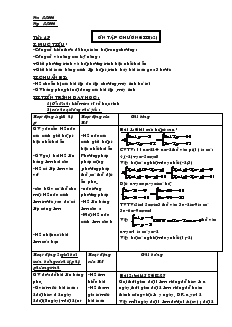 Giáo án Đại số 9 năm học 2006- 2007 - Tiết 45 : Ôn tập chương III (tiết 2)