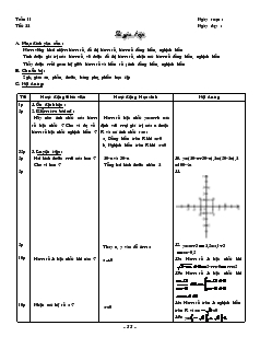 Giáo án Đại số 9 năm học 2008- 2009 - Tuần 11 - Tiết 22 : Luyện tập