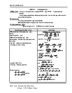 Giáo án đại số 9 Trường THCS Ngô Gia Tự - Tiết 7 : Luyện tập