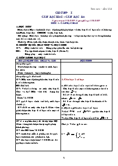 Giáo án Đại số 9 - trường THCS Tam Sơn