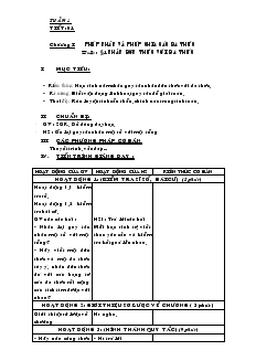 Giáo án Đại số 9 - Tuần 1 - Tiết 01 : Nhân đơn thức với đa thức