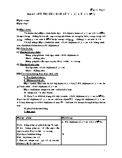 Giáo án Đại số 9 - Tuần 12 - năm học 2012- 2013