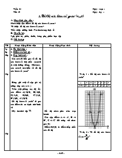 Giáo án Đại số 9 - Tuần 24 - Tiết 49 : Đồ thị của hàm số y=ax2 (a khác 0)