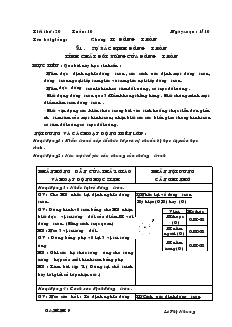 Giáo án Hình học 9 - Chương II - Đường tròn