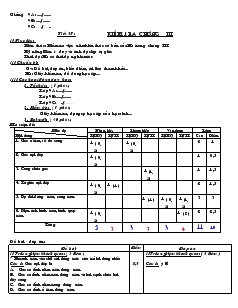 Giáo án Hình học 9 năm học 2007- 2008 - Tiết 57 : Kiểm tra chương III