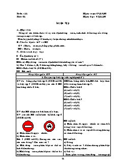 Giáo án Hình học 9 Tuần 11 năm học 2008- 2009