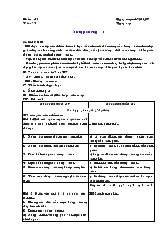 Giáo án Hình học 9 Tuần 17 năm học 2008- 2009