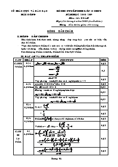 Đề thi tuyển sinh lớp 10 THPT Hải Dương năm học 2008-2009 môn thi toán
