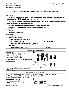 Giáo án Đại số 9 Năm học 2012 -  2013 Trường THCS TT Thanh Sơn - Tiết 6 : Liên hệ giữa phép chia và phép khai phương